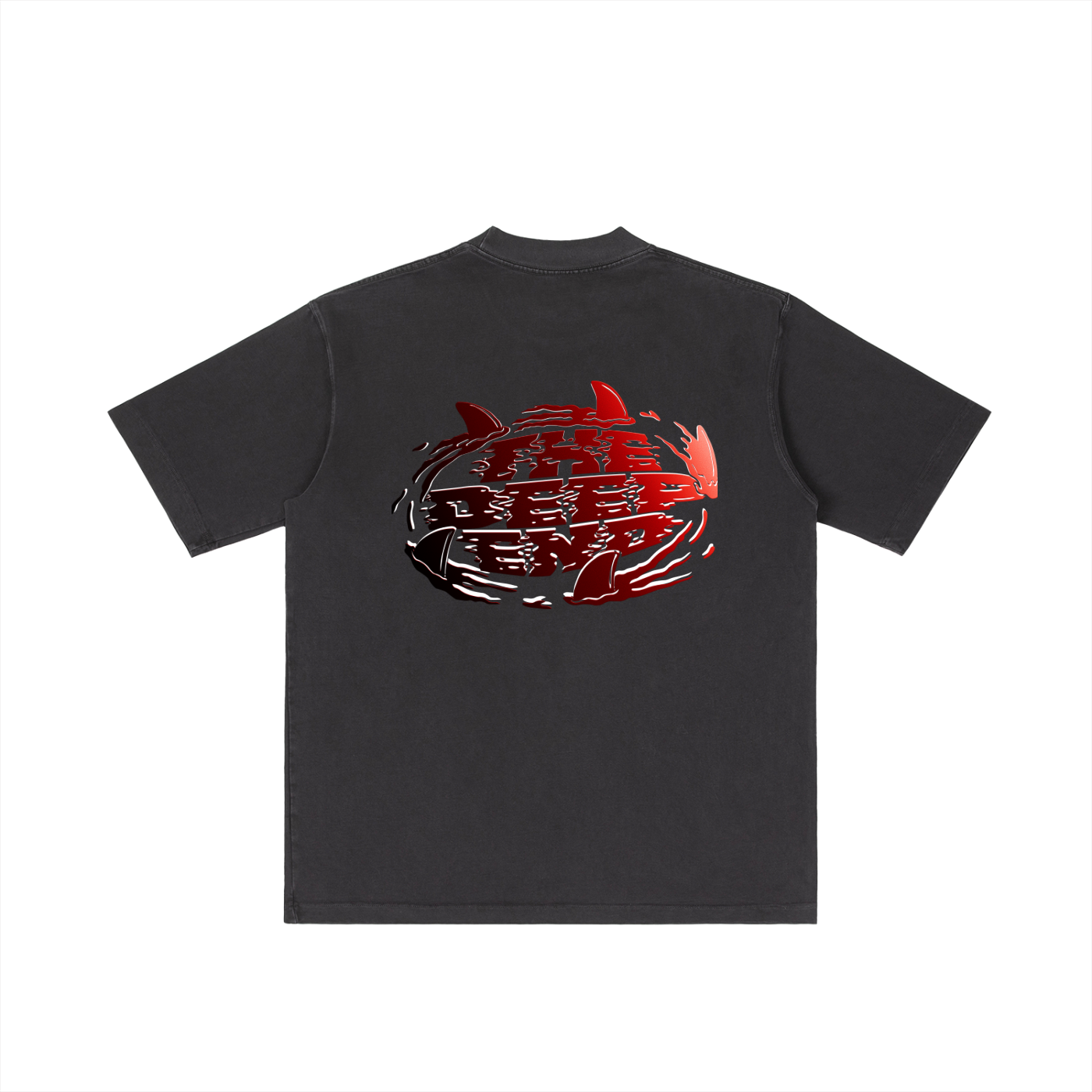 Original Shark Vintage Wash Drop Shoulder T-shirt