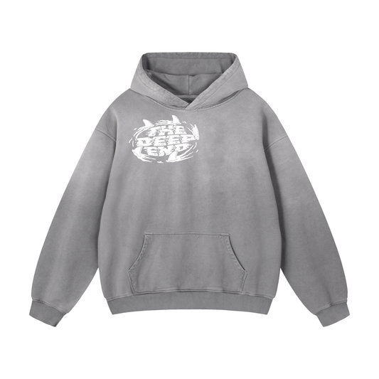 Wave #01: "Trim Fin Art" Sunfade Hoodie