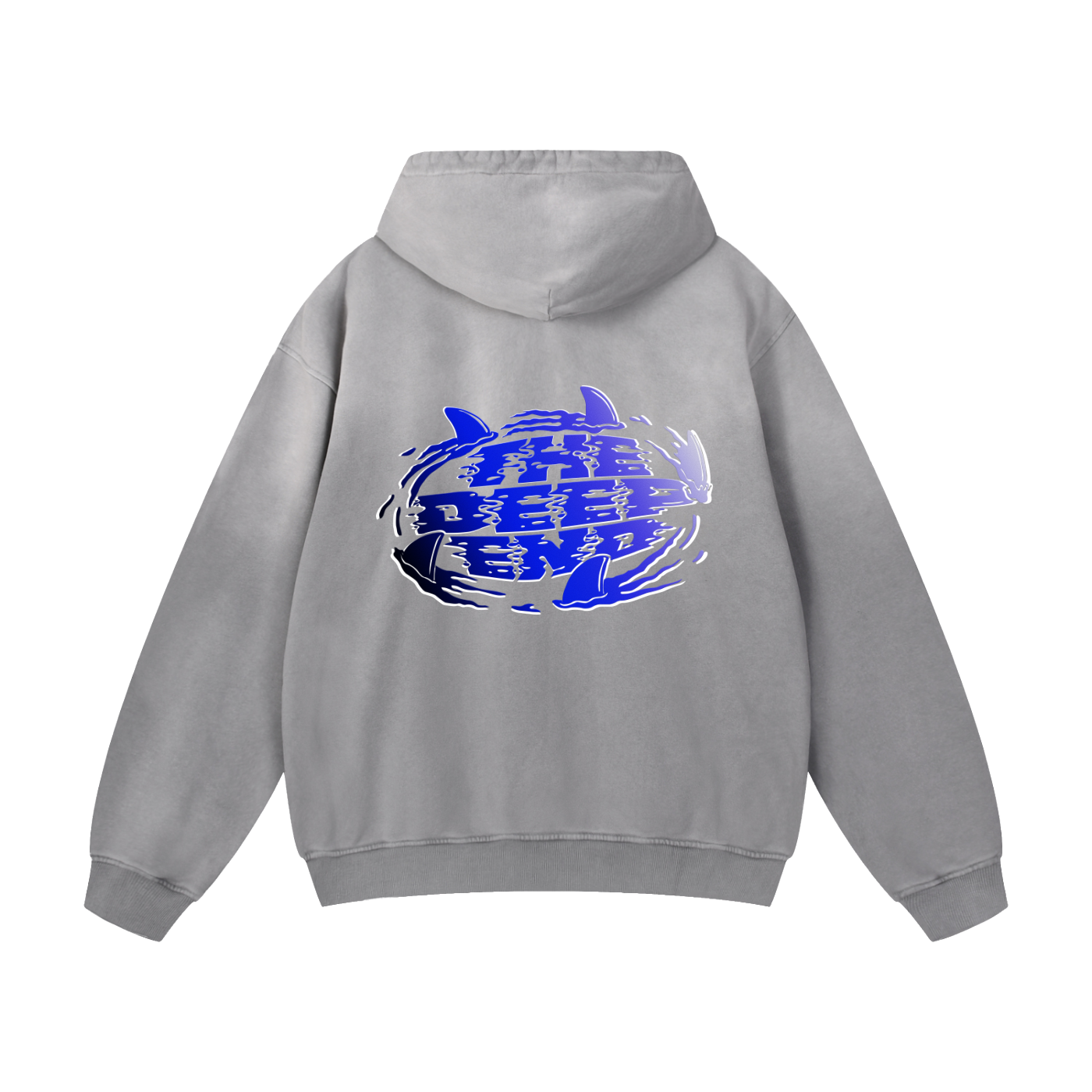 Wave #01: "Trim Fin Art mix" Sunfade Hoodie