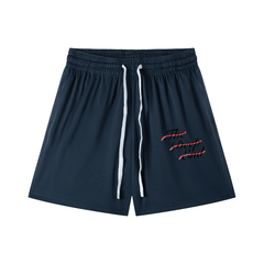 "Hooper" Mesh Drawstring Shorts