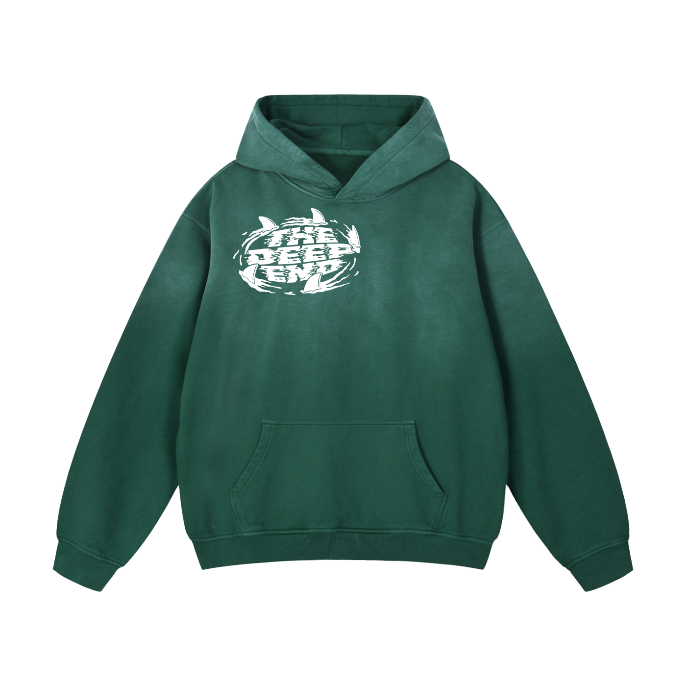 Wave #01: "Trim Fin Art" Sunfade Hoodie