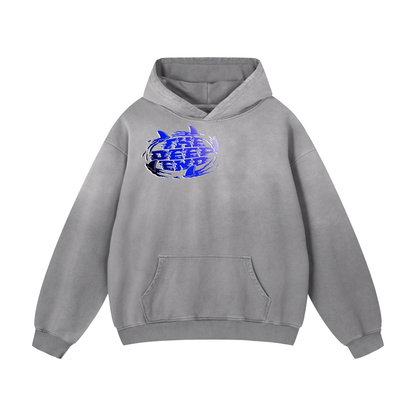 Wave #01: "Trim Fin Art mix" Sunfade Hoodie