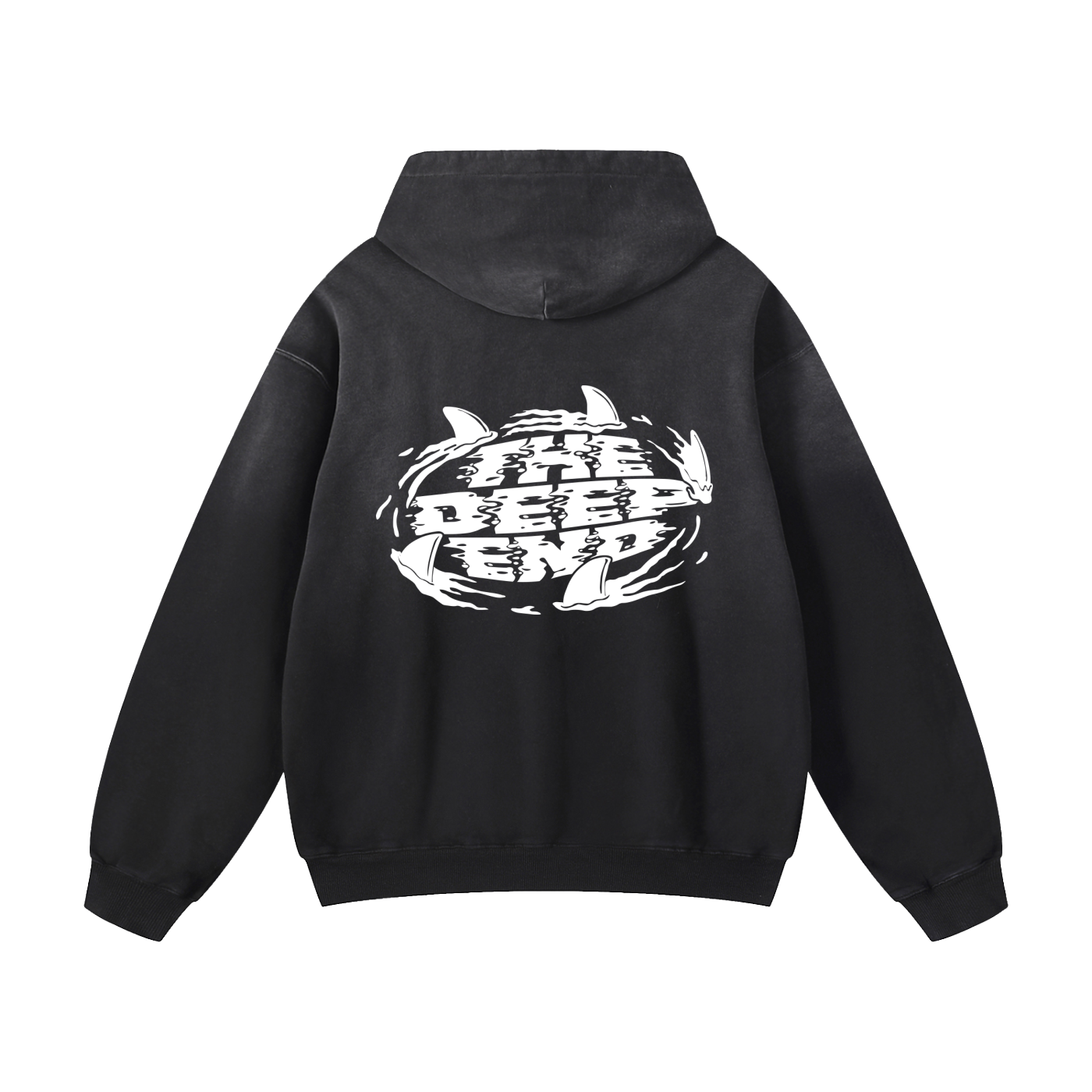 Wave #01: "Trim Fin Art" Sunfade Hoodie