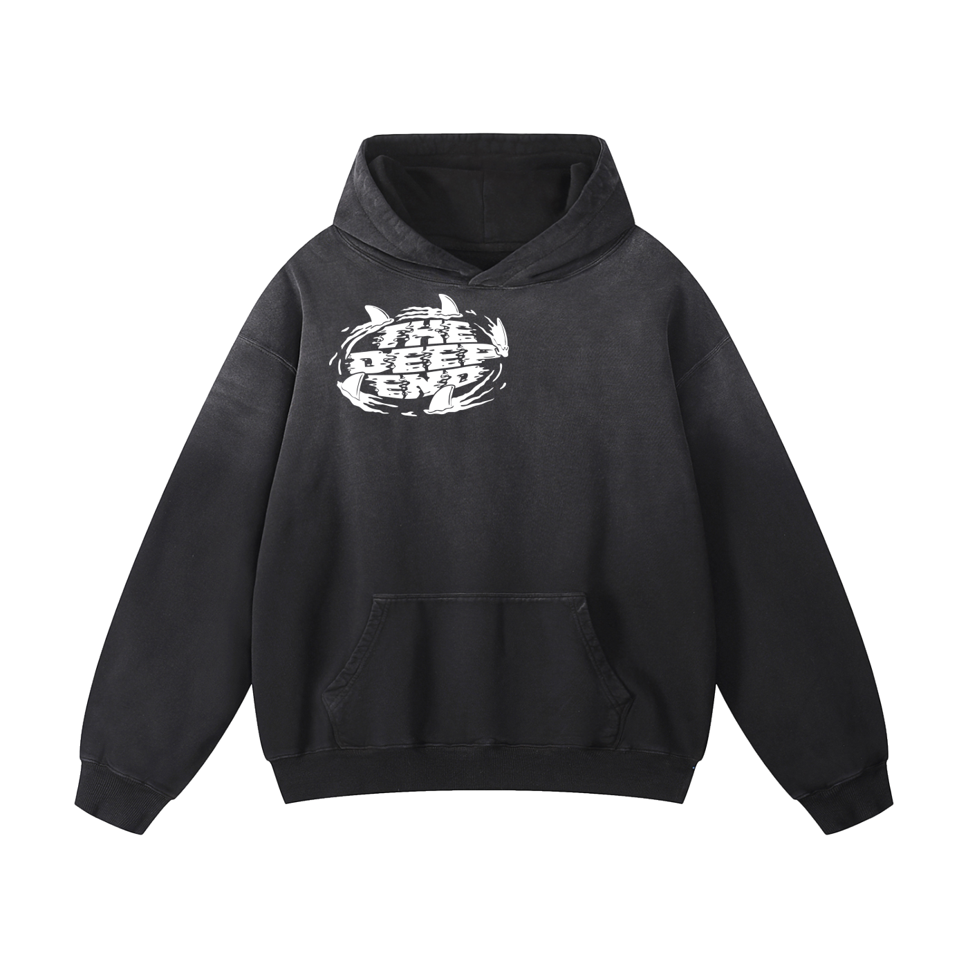 Wave #01: "Trim Fin Art" Sunfade Hoodie