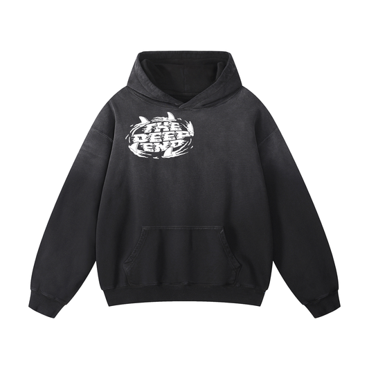 "Trim Fin Art" Sunfade Hoodie