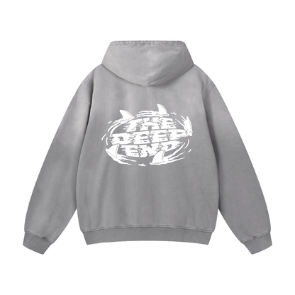 Wave #01: "Trim Fin Art" Sunfade Hoodie