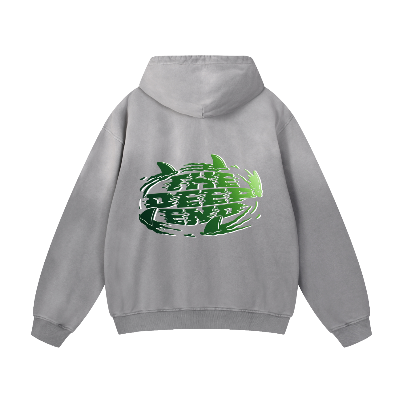 Wave #01: "Trim Fin Art mix" Sunfade Hoodie