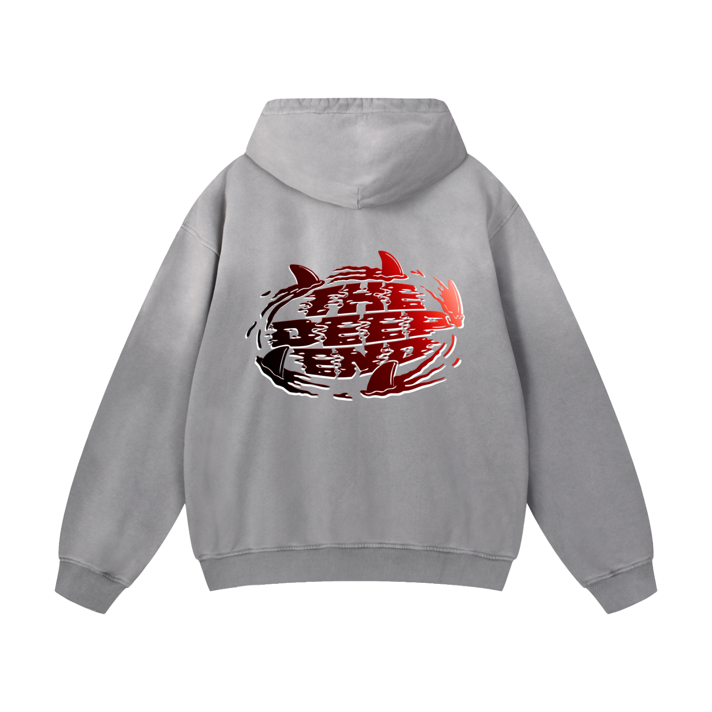 Wave #01: "Trim Fin Art mix" Sunfade Hoodie