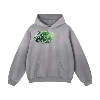 Wave #01: "Trim Fin Art mix" Sunfade Hoodie