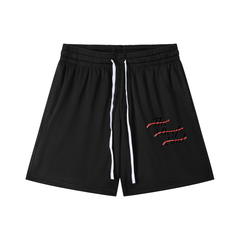 "Hooper" Mesh Drawstring Shorts
