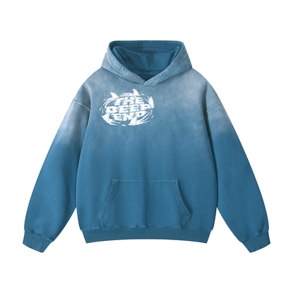 Wave #01: "Trim Fin Art" Sunfade Hoodie