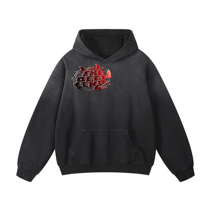 Wave #01: "Trim Fin Art mix" Sunfade Hoodie