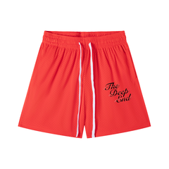 "Hooper" Mesh Drawstring Shorts