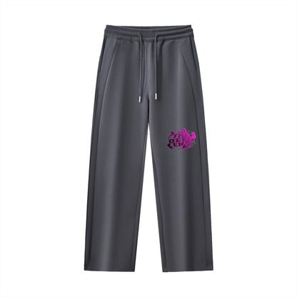Ladies' Wave #01: "Fin Luv" Drawstring Straight-Leg Sweatpants