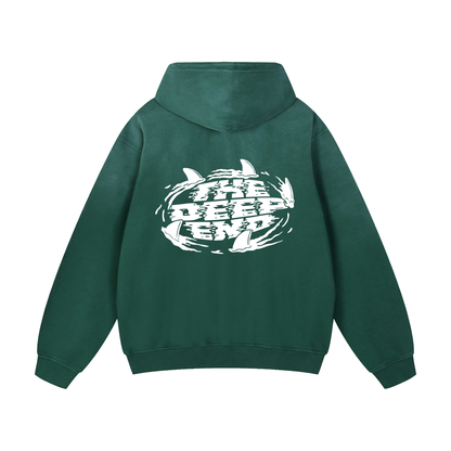 Wave #01: "Trim Fin Art" Sunfade Hoodie