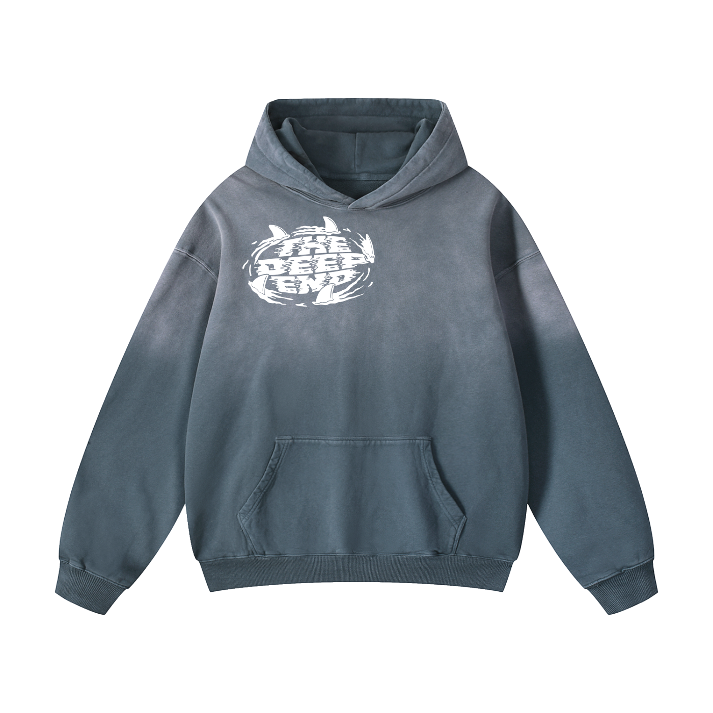 Wave #01: "Trim Fin Art" Sunfade Hoodie