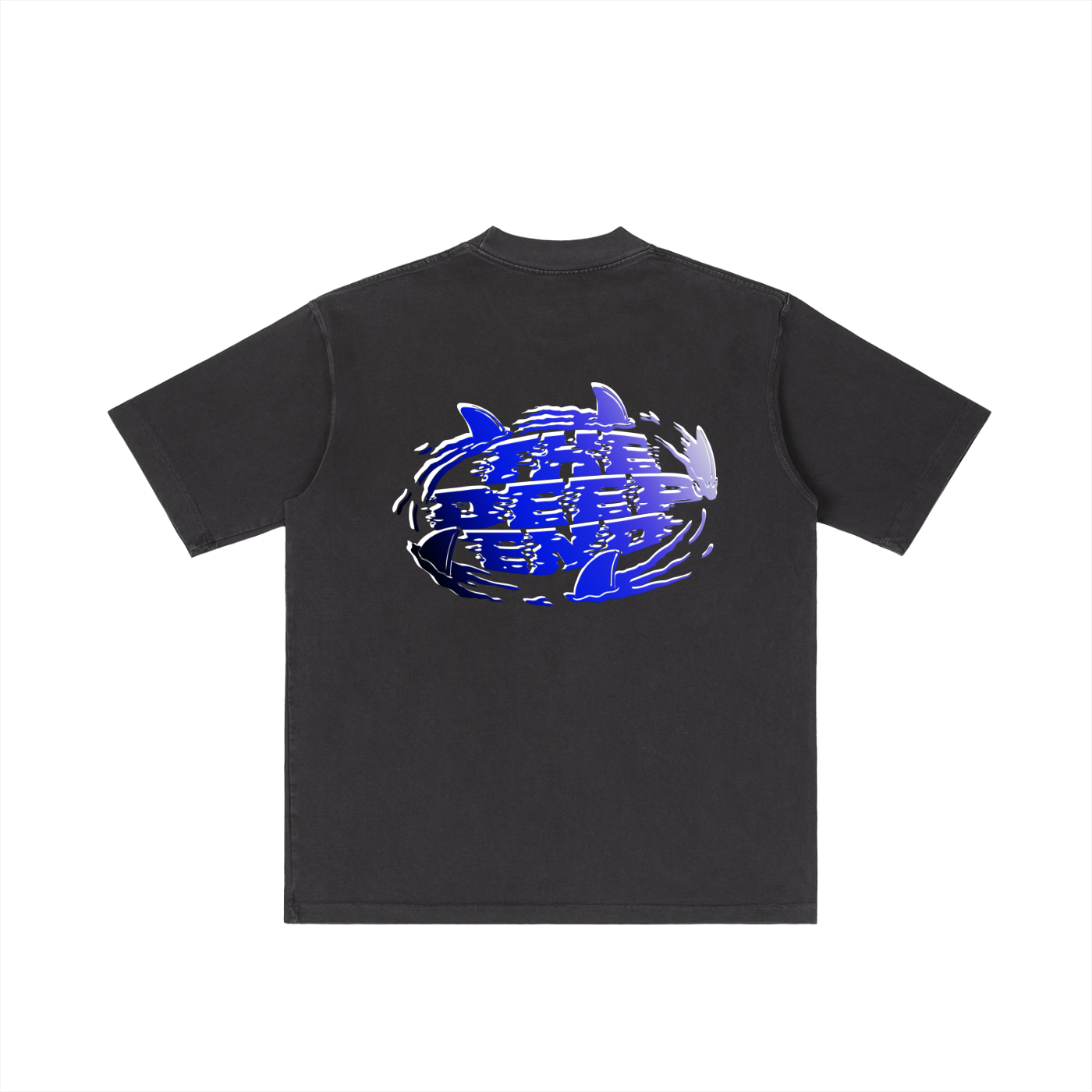 Original Shark Vintage Wash Drop Shoulder T-shirt