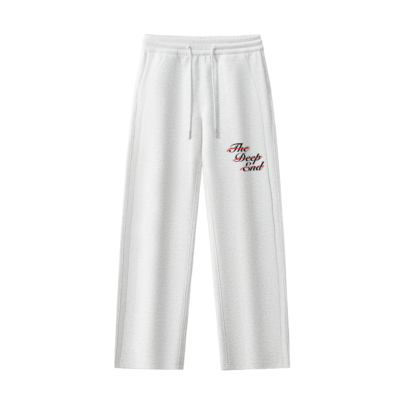 Ladies' Wave #01: "Lady Fin" Drawstring Straight-Leg Sweatpants